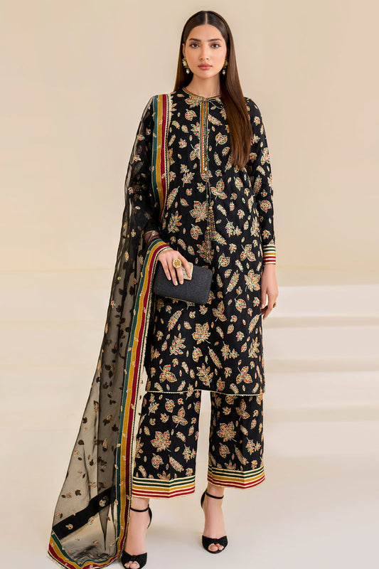 Jazmin | Formals Collection | Raw Silk UR-7023 - Ladies Clothes - Maria Faisal