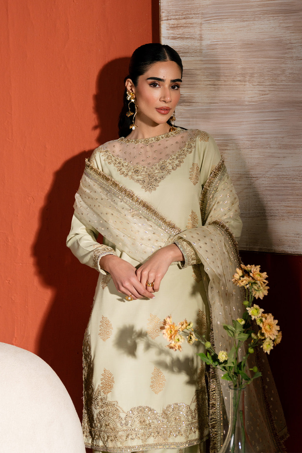 Neeshay | Raw Silk | RTW-RS-04 - Ladies Clothes - Maria Faisal