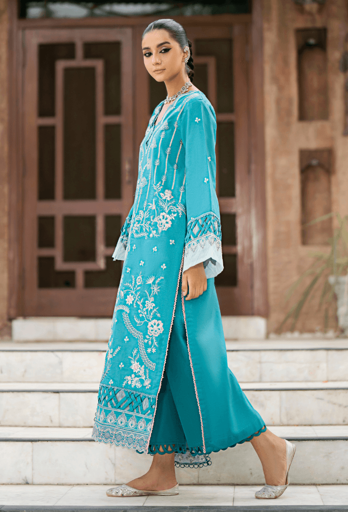 Humdum | Selin Lawn 25 | Selin - D01 by Maria Faisal - Registered Vendor of : Humdum - type : Ladies Clothes - 100% original wedding dresses