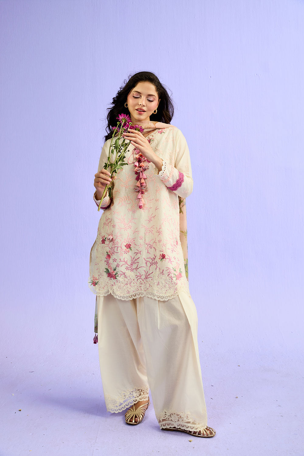 Sobia Nazir | Vital 26 | 1A - Luxury Dress - available at Maria Faisal in UK and USA.