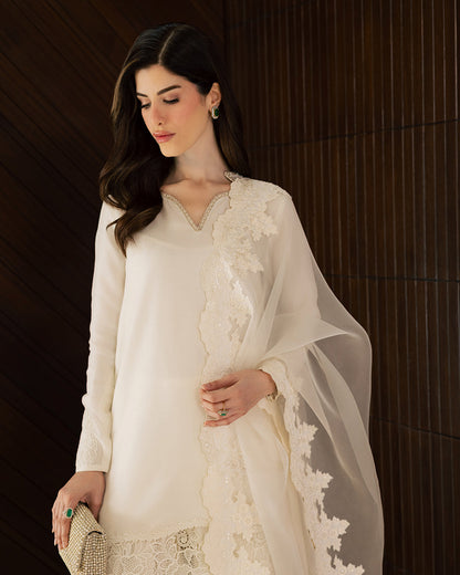 Sadaf Fawad Khan | Eva Luxury Pret 26 | Opaline - Luxury Dress - available at Maria Faisal in UK and USA.