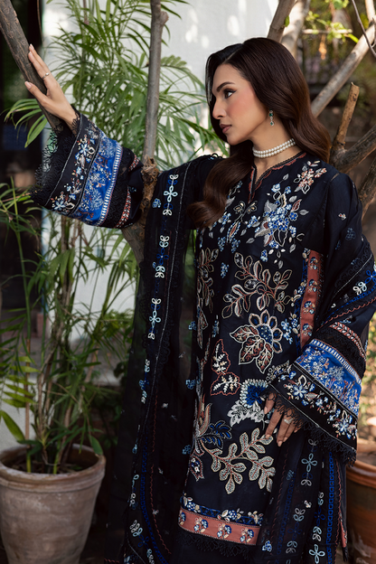 Zarposh  | Celia Luxury Lawn 26 |ZELINE - Luxury Dress - available at Maria Faisal in UK and USA.
