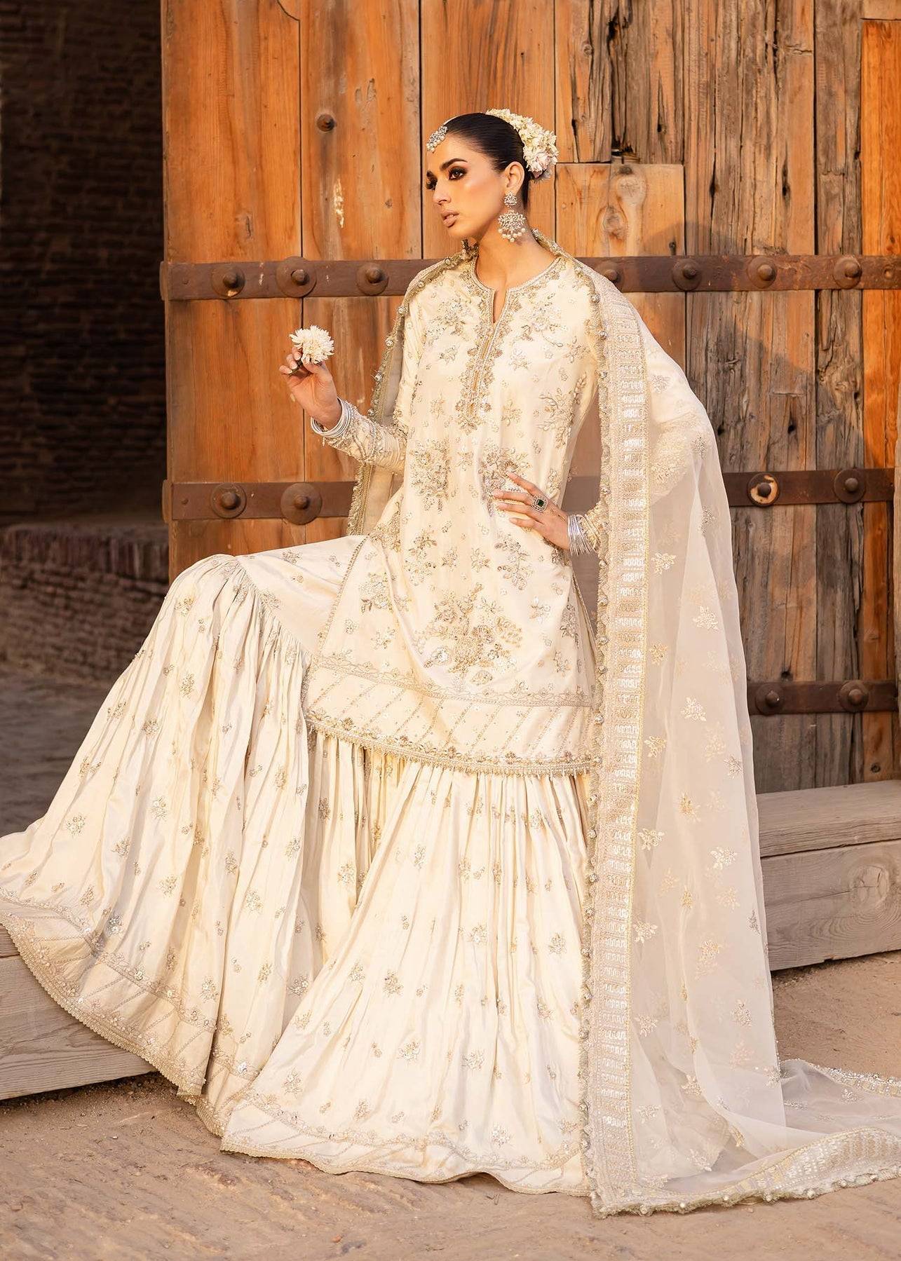 Akbar Aslam | Dastaan Luxury Formals | Roshaneh by Maria Faisal - Registered Vendor of : Akbar Aslam - type : Ladies Clothes - 100% original wedding dresses