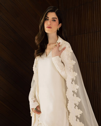 Sadaf Fawad Khan | Eva Luxury Pret 26 | Opaline - Luxury Dress - available at Maria Faisal in UK and USA.