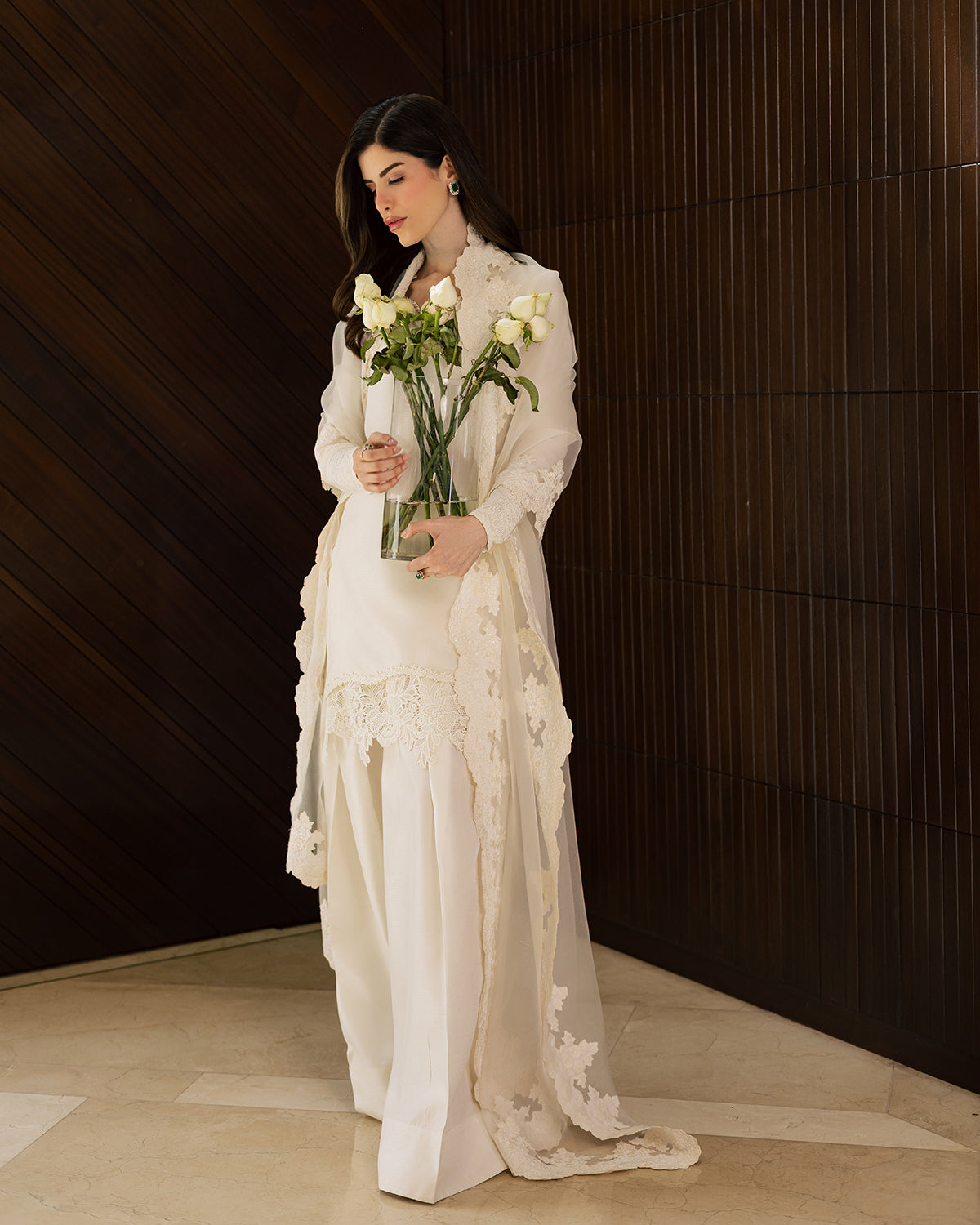 Sadaf Fawad Khan | Eva Luxury Pret 26 | Opaline - Luxury Dress - available at Maria Faisal in UK and USA.