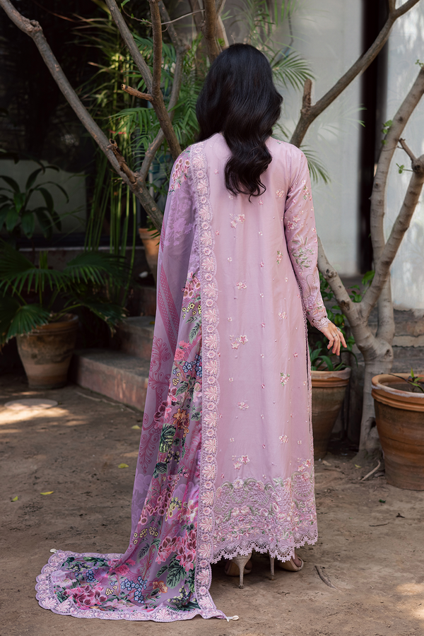 Zarposh | Celia Luxury Lawn 26 | BLUSHIA - Luxury Dress - available at Maria Faisal in UK and USA.