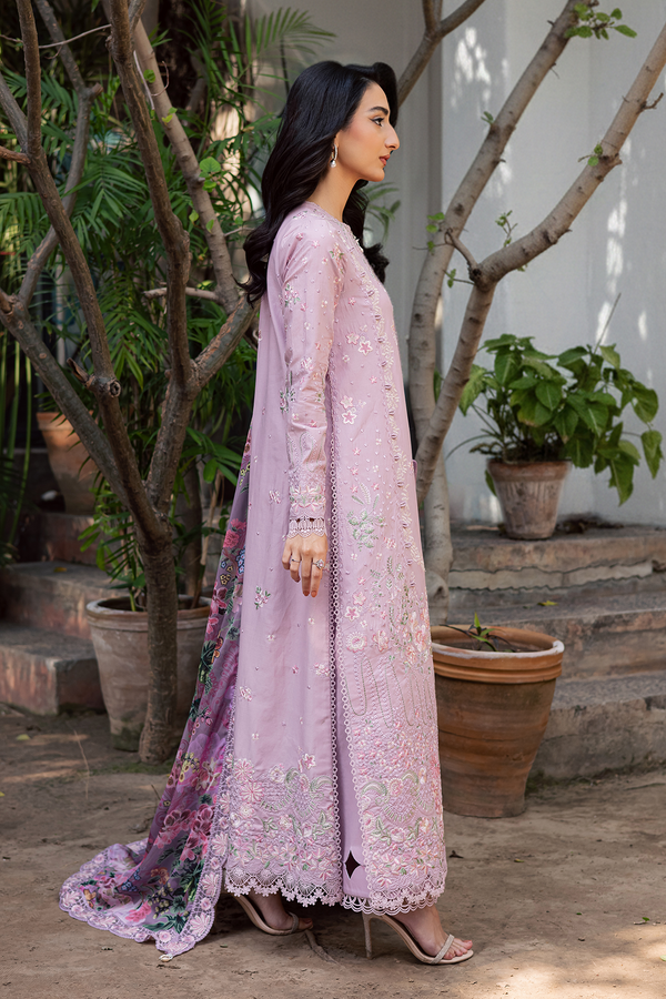 Zarposh | Celia Luxury Lawn 26 | BLUSHIA - Luxury Dress - available at Maria Faisal in UK and USA.