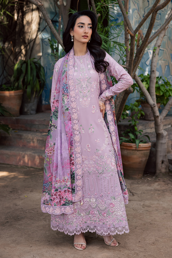 Zarposh | Celia Luxury Lawn 26 | BLUSHIA - Luxury Dress - available at Maria Faisal in UK and USA.