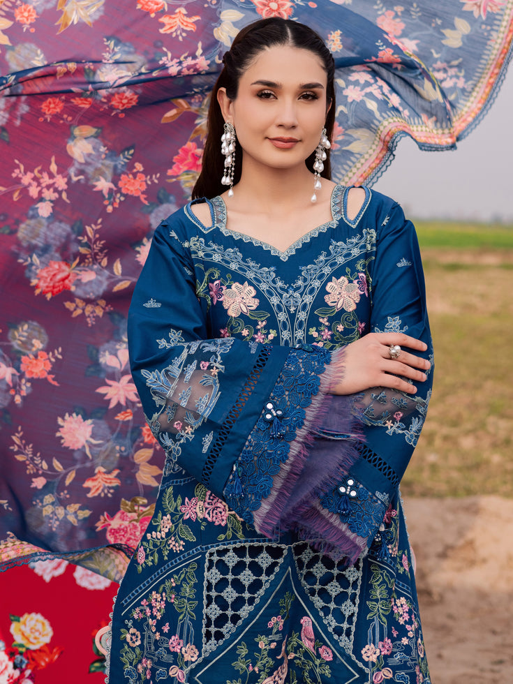 Parishay | Dil e Raqsum 26 | DQ-12 - Luxury Dress - available at Maria Faisal in UK and USA.