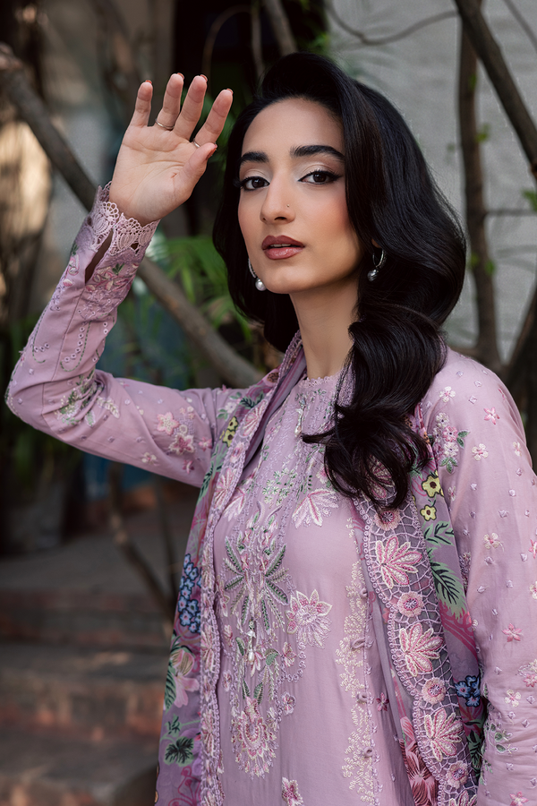 Zarposh | Celia Luxury Lawn 26 | BLUSHIA - Luxury Dress - available at Maria Faisal in UK and USA.