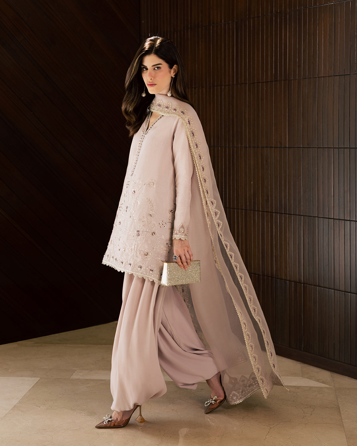 Sadaf Fawad Khan | Eva Luxury Pret 26 | Amethyst - Luxury Dress - available at Maria Faisal in UK and USA.