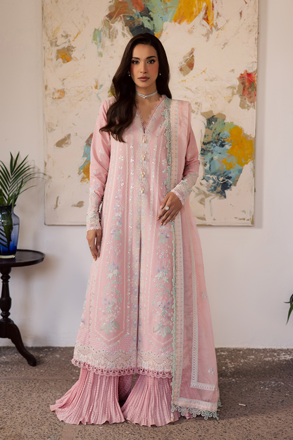 Zarposh | Celia Luxury Lawn 26 | LIYANA - Luxury Dress - available at Maria Faisal in UK and USA.
