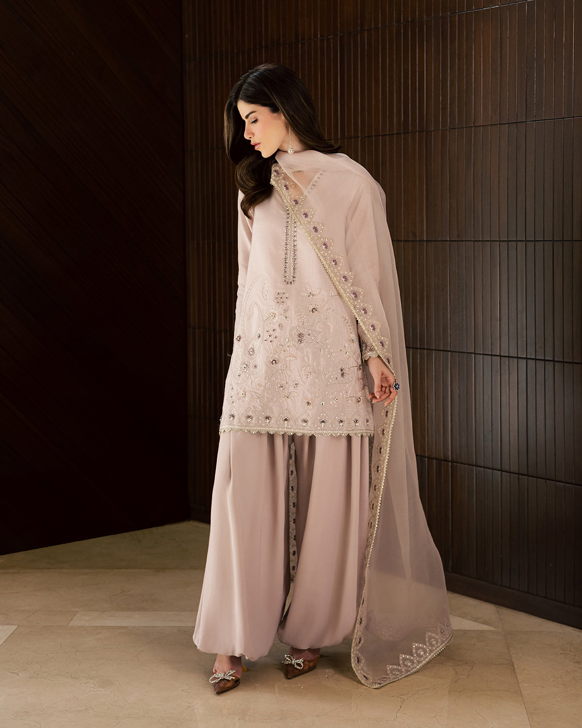 Sadaf Fawad Khan | Eva Luxury Pret 26 | Amethyst - Luxury Dress - available at Maria Faisal in UK and USA.