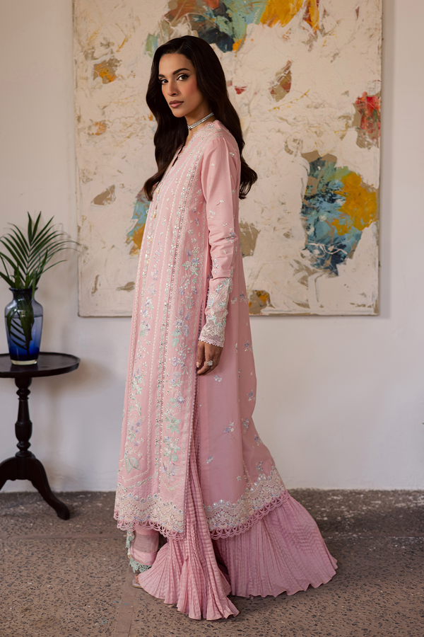 Zarposh | Celia Luxury Lawn 26 | LIYANA - Luxury Dress - available at Maria Faisal in UK and USA.