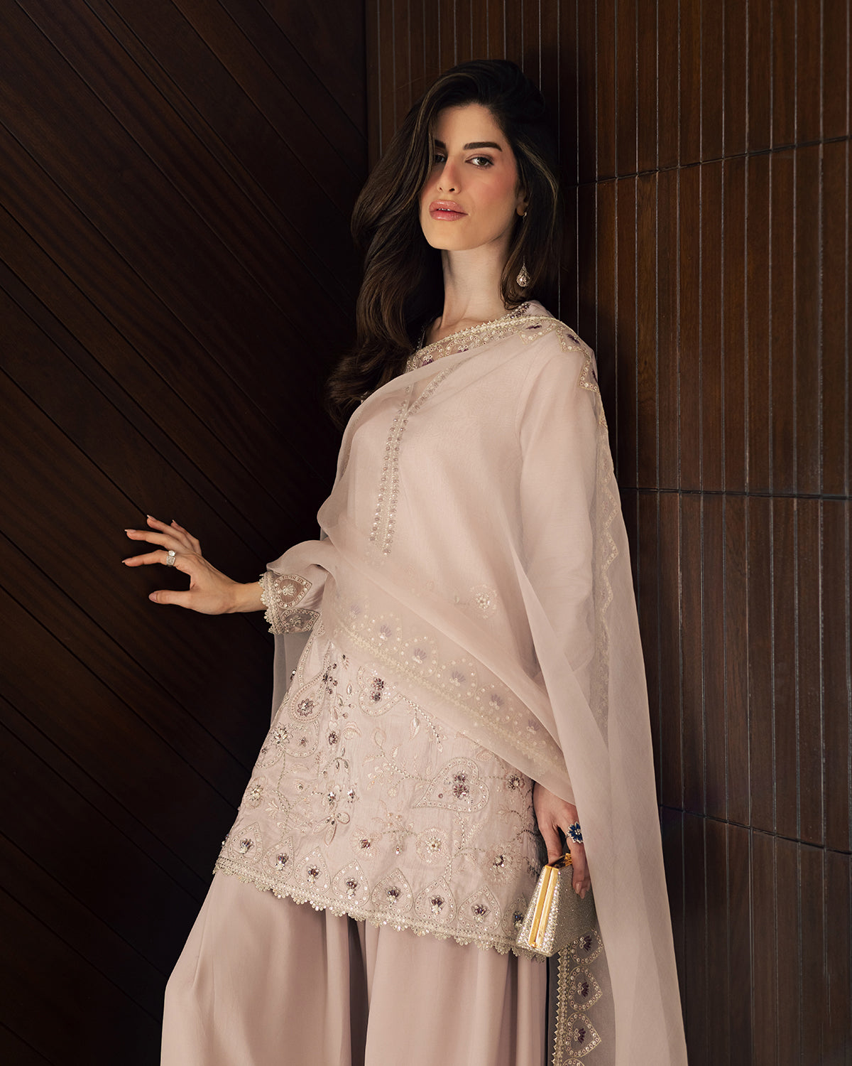 Sadaf Fawad Khan | Eva Luxury Pret 26 | Amethyst - Luxury Dress - available at Maria Faisal in UK and USA.
