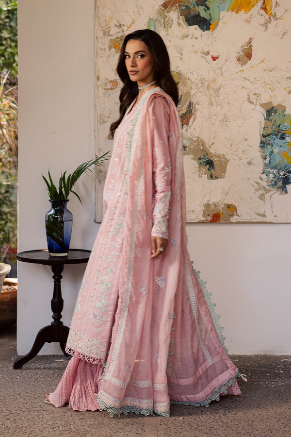 Zarposh | Celia Luxury Lawn 26 | LIYANA - Luxury Dress - available at Maria Faisal in UK and USA.