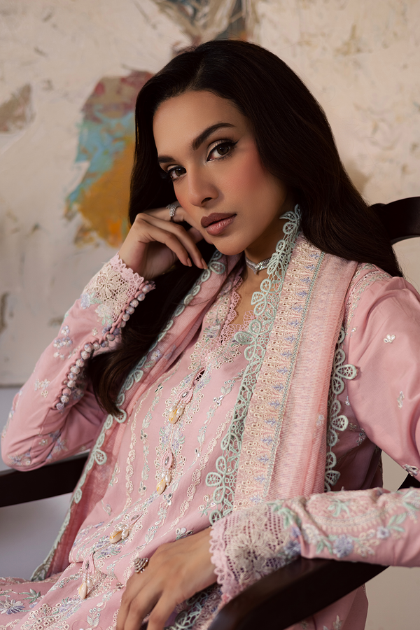 Zarposh | Celia Luxury Lawn 26 | LIYANA - Luxury Dress - available at Maria Faisal in UK and USA.