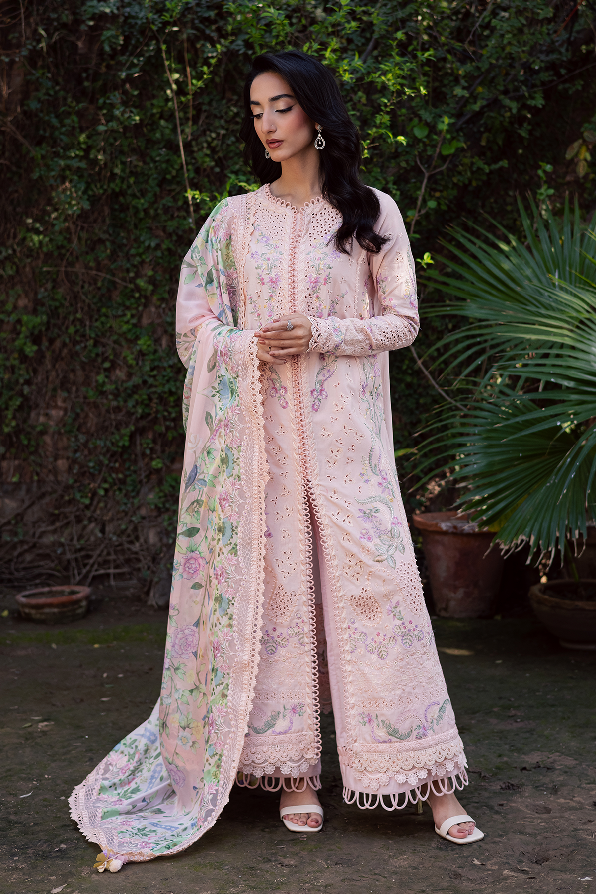 Zarposh | Celia Luxury Lawn 26 |ELYSE - Luxury Dress - available at Maria Faisal in UK and USA.