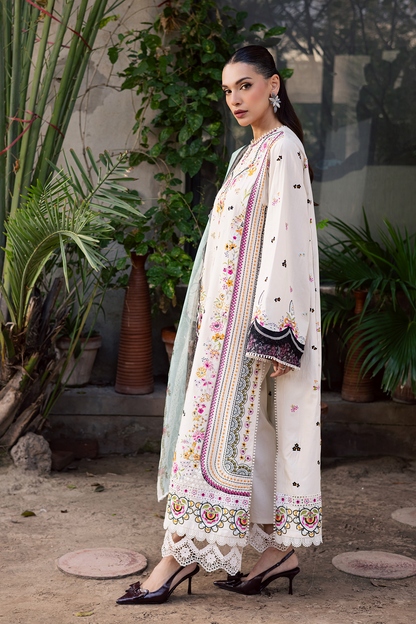 Zarposh | Celia Luxury Lawn 26 | ZARMIN - Luxury Dress - available at Maria Faisal in UK and USA.