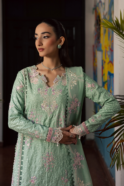 Zarposh | Celia Luxury Lawn 26 |MIREYA - Luxury Dress - available at Maria Faisal in UK and USA.