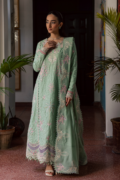 Zarposh | Celia Luxury Lawn 26 |MIREYA - Luxury Dress - available at Maria Faisal in UK and USA.