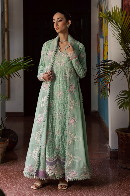 Zarposh | Celia Luxury Lawn 26 |MIREYA - Luxury Dress - available at Maria Faisal in UK and USA.