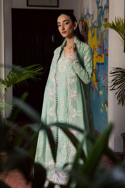 Zarposh | Celia Luxury Lawn 26 |MIREYA - Luxury Dress - available at Maria Faisal in UK and USA.