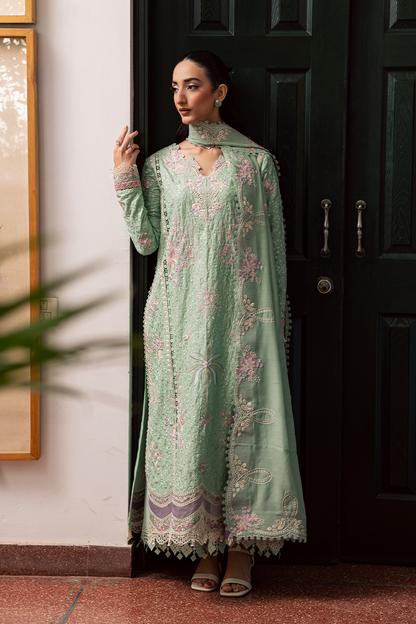 Zarposh | Celia Luxury Lawn 26 |MIREYA - Luxury Dress - available at Maria Faisal in UK and USA.