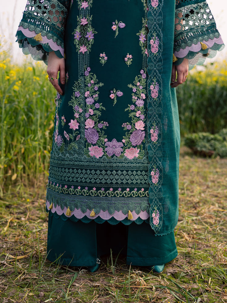 Parishay | Dil e Raqsum 26 | DQ-11 - Luxury Dress - available at Maria Faisal in UK and USA.