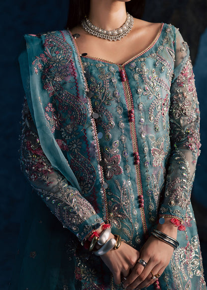 Maria Osama Khan | Lamhay Wedding Festive | NEELUM - Wedding Dress - available at Maria Faisal in UK and USA.