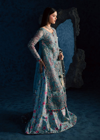 Maria Osama Khan | Lamhay Wedding Festive | NEELUM - Wedding Dress - available at Maria Faisal in UK and USA.