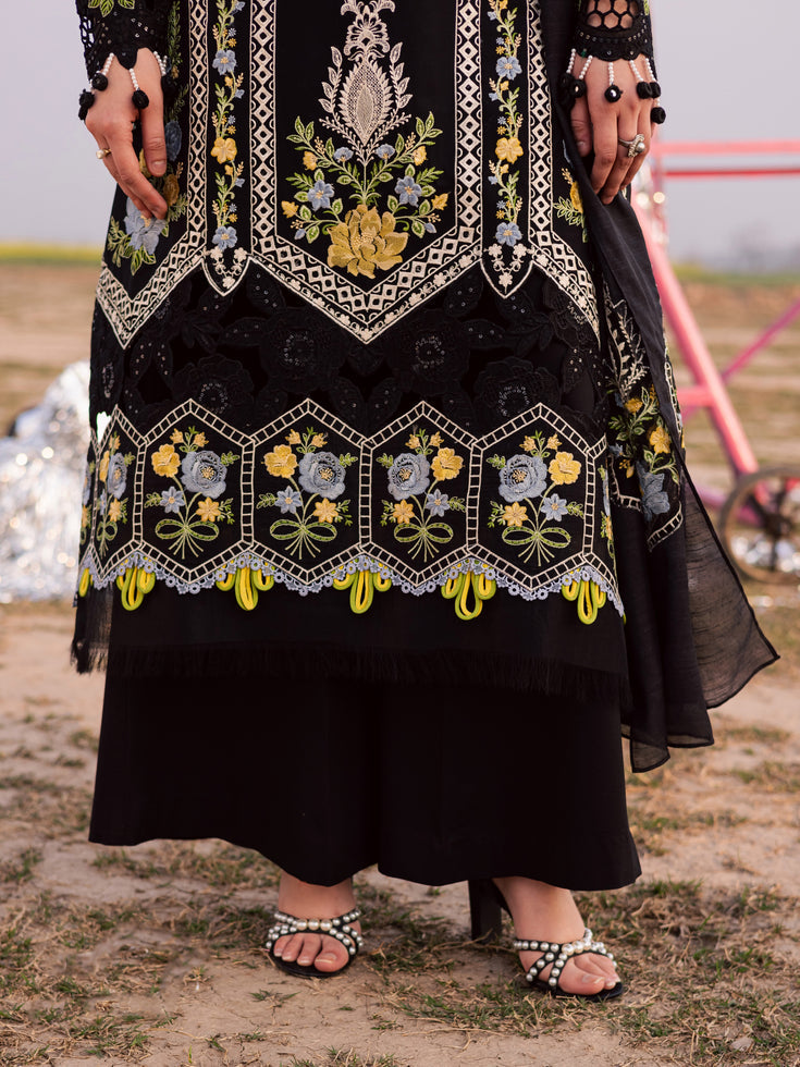Parishay | Dil e Raqsum 26 | DQ-01 - Luxury Dress - available at Maria Faisal in UK and USA.