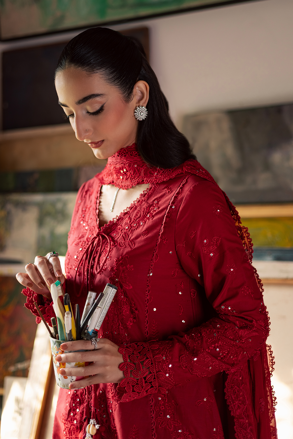 Zarposh | Celia Luxury Lawn 26 | ARDYN - Luxury Dress - available at Maria Faisal in UK and USA.