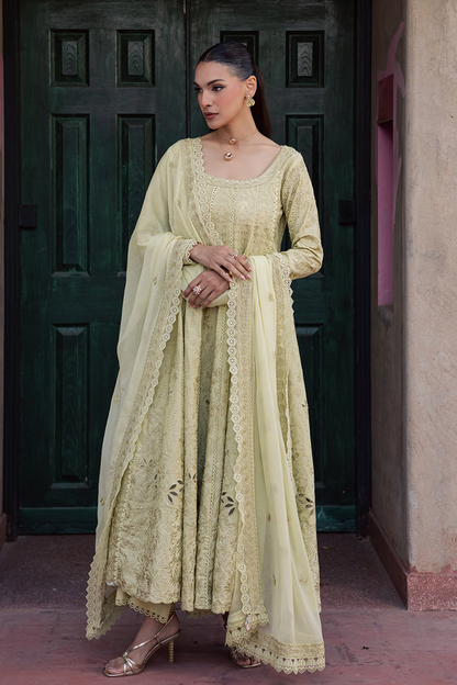 Zarposh | Celia Luxury Lawn 26 |ELVIA - Luxury Dress - available at Maria Faisal in UK and USA.