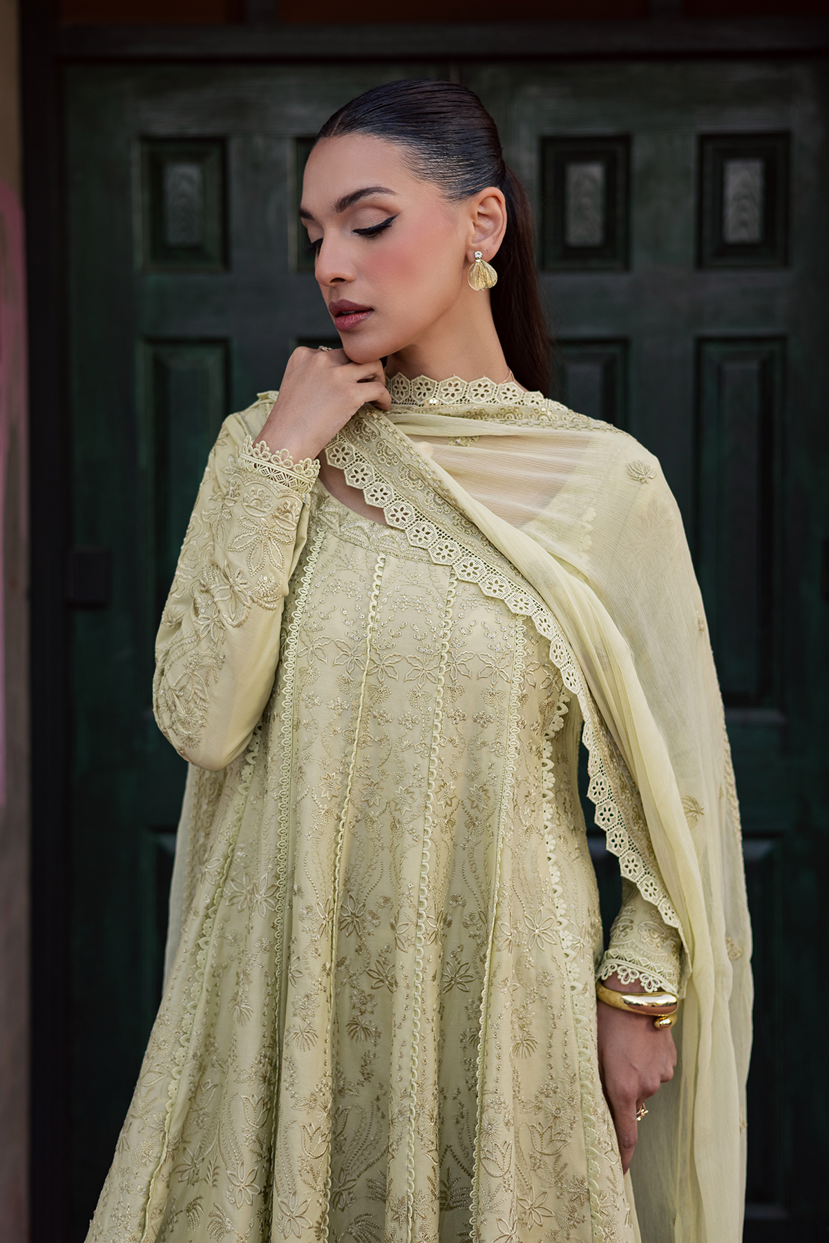 Zarposh | Celia Luxury Lawn 26 |ELVIA - Luxury Dress - available at Maria Faisal in UK and USA.