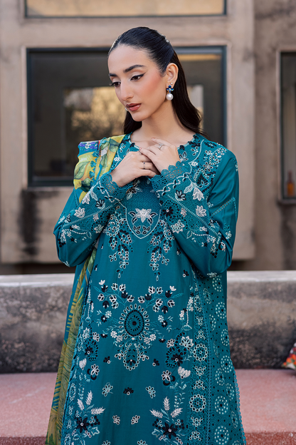 Zarposh | Celia Luxury Lawn 26 | AZUREA - Luxury Dress - available at Maria Faisal in UK and USA.