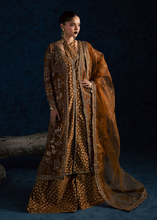Maria Osama Khan | Lamhay Wedding Festive | ZARMIN - Wedding Dress - available at Maria Faisal in UK and USA.