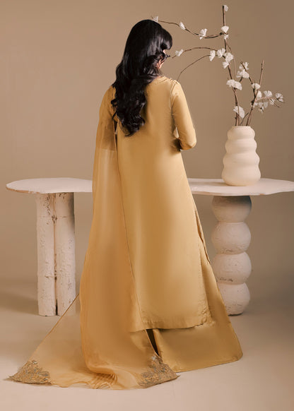 Maria Osama Khan | Noir Bliss Luxury Formals | Golden Ember - Formal Dress - available at Maria Faisal in UK and USA.