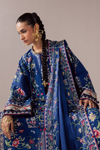 Elan | Stitched Pret 26 | ZABAR (EL26-01 B ST) - Luxury Dress - available at Maria Faisal in UK and USA.