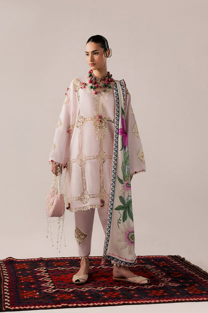 Elan | Stitched Pret 26 | ZERIN (EL26-11 A ST) - Luxury Dress - available at Maria Faisal in UK and USA.