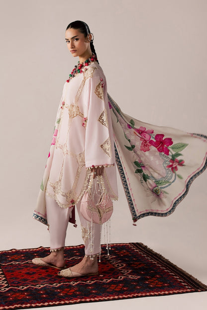 Elan | Stitched Pret 26 | ZERIN (EL26-11 A ST) - Luxury Dress - available at Maria Faisal in UK and USA.