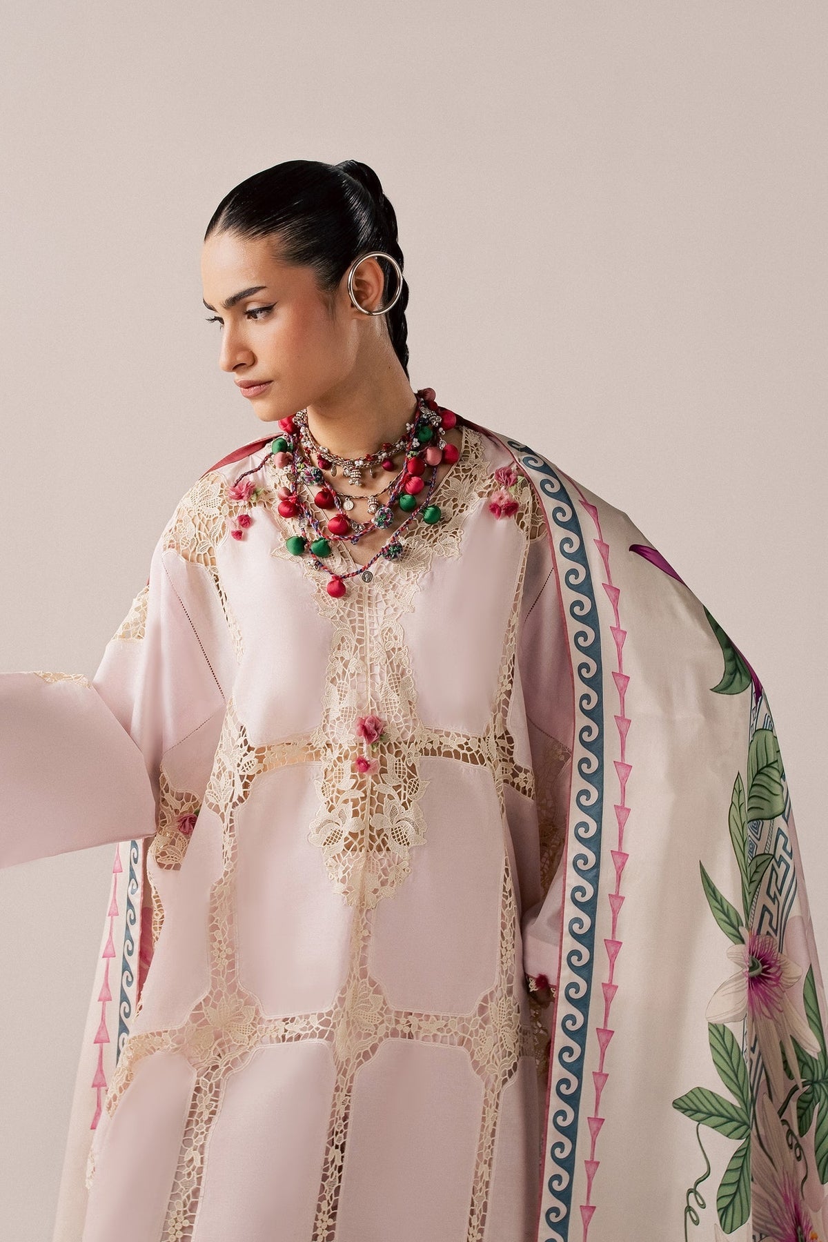 Elan | Stitched Pret 26 | ZERIN (EL26-11 A ST) - Luxury Dress - available at Maria Faisal in UK and USA.
