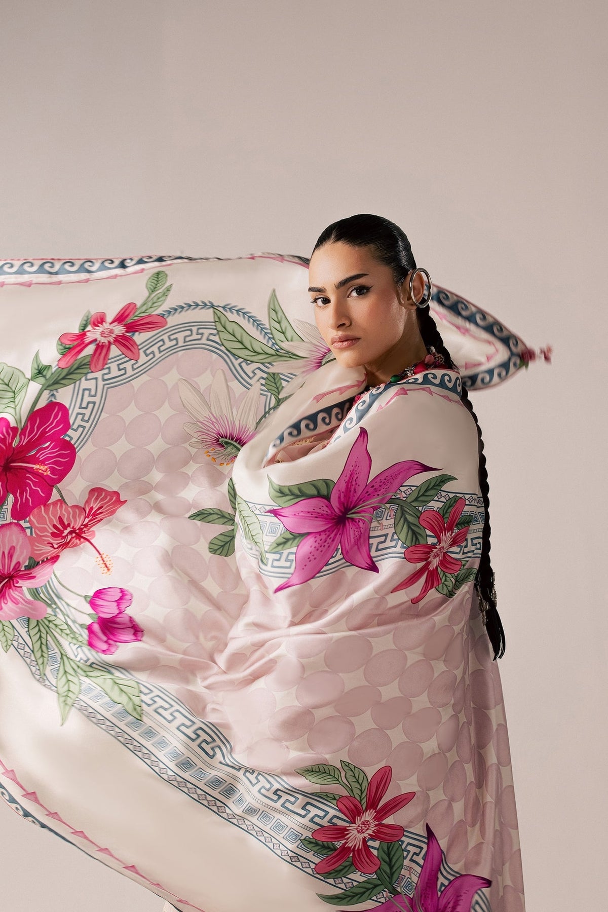 Elan | Stitched Pret 26 | ZERIN (EL26-11 A ST) - Luxury Dress - available at Maria Faisal in UK and USA.