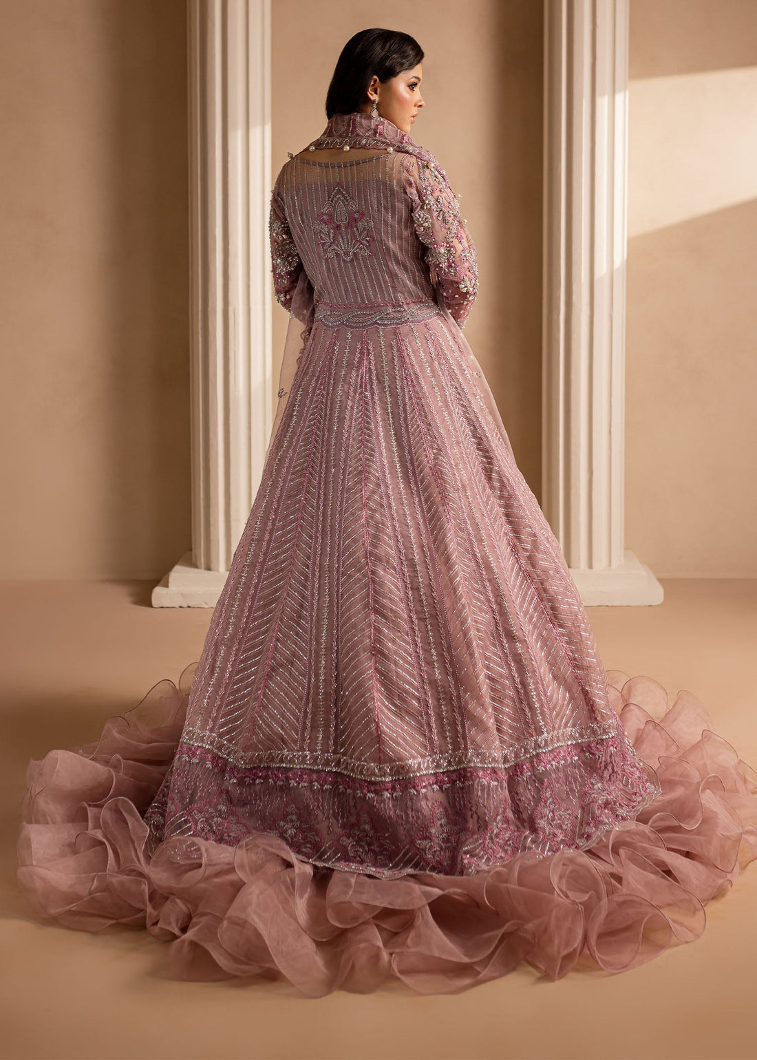 Maria Osama Khan | Lamhay Wedding Festive | Pakeezah - Designer Dress with Intricate embroidery and embellishments. Shop elegent wedding dress at Maria Faisal.