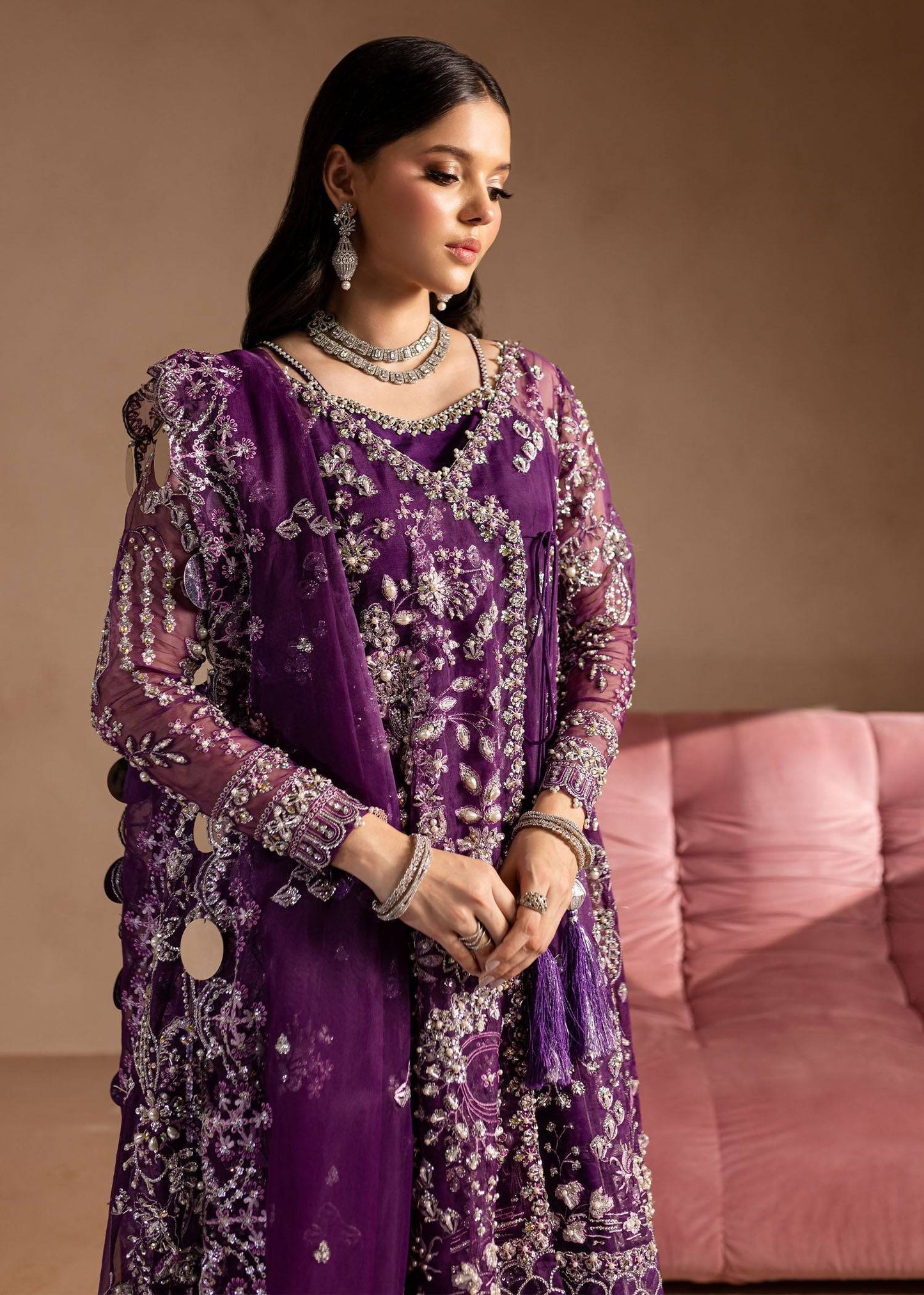Maria Osama Khan | Lamhay Wedding Festive | Sheesham by Maria Faisal - Registered Vendor of : Maria Osama Khan - type : Ladies Clothes - 100% original wedding dresses