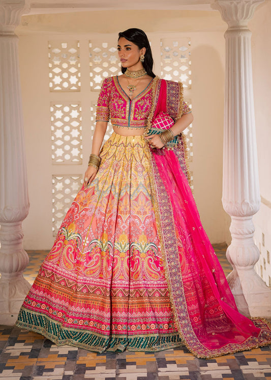 Maria Osama Khan | Khawabeedah Wedding Formals | Soraya - Dress - available at Maria Faisal in UK and USA.