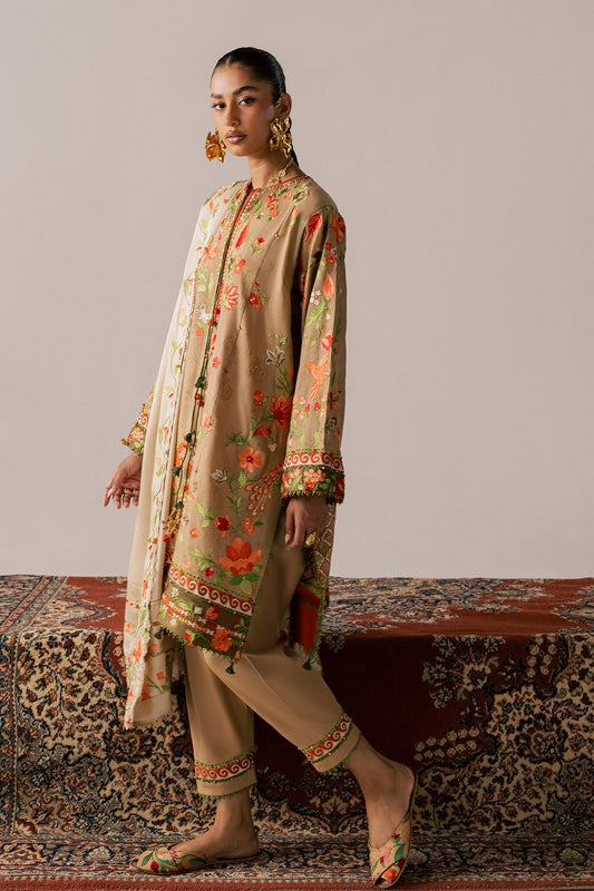 Elan | Stitched Pret 26 | DEODAR (EL26-12 B ST) - Luxury Dress - available at Maria Faisal in UK and USA.