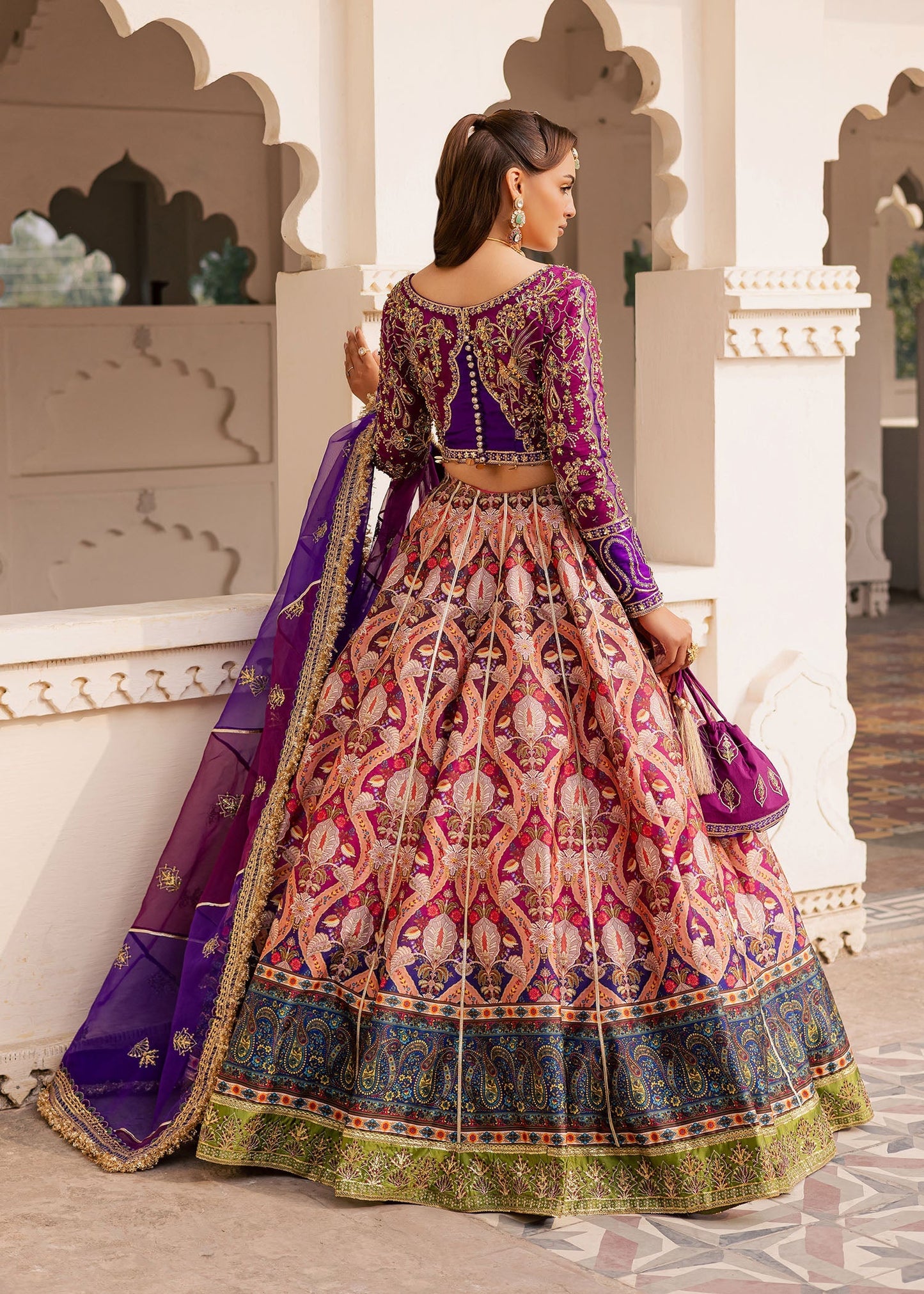 Maria Osama Khan | Khawabeedah Wedding Formals | Shireen - Dress - available at Maria Faisal in UK and USA.