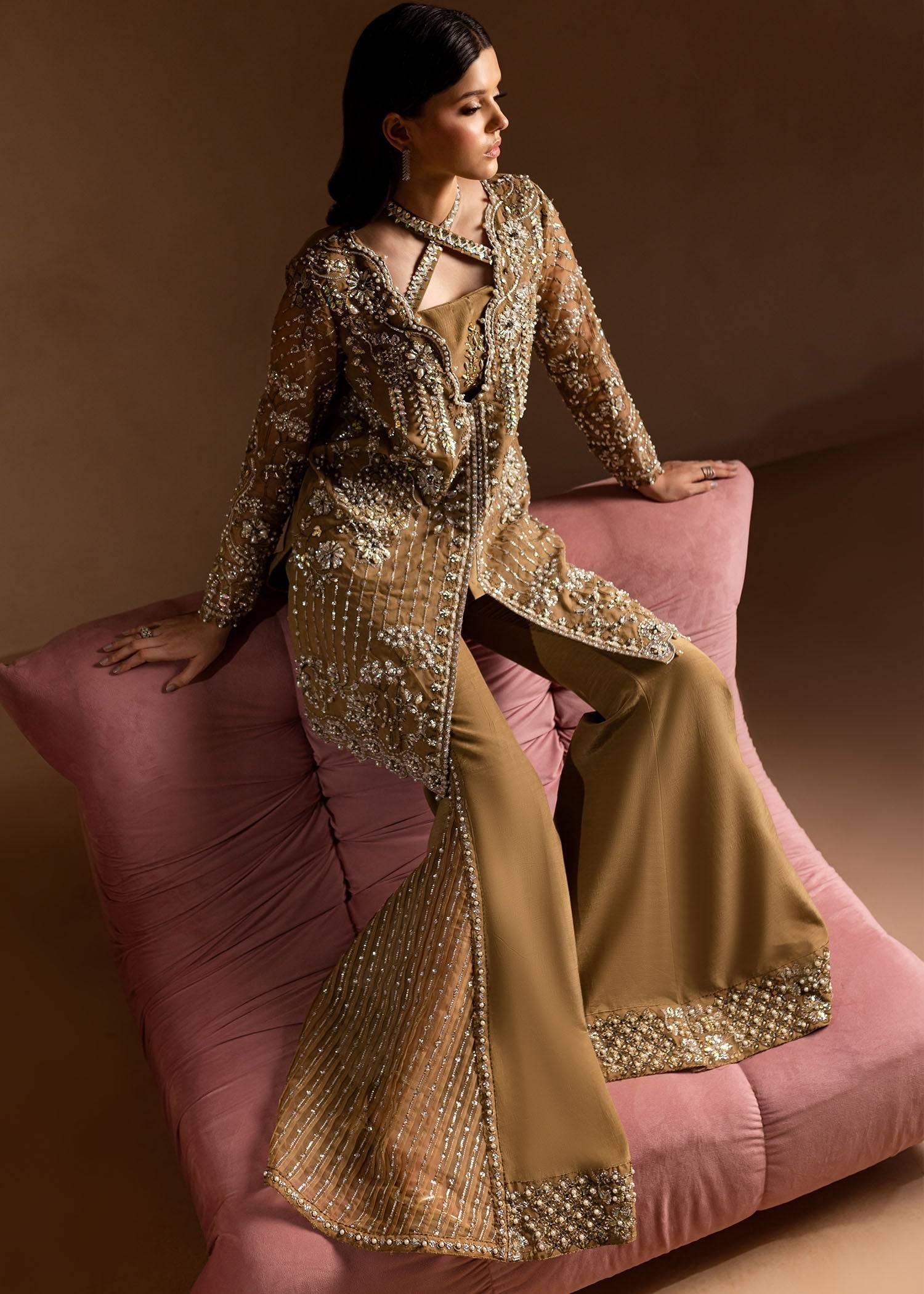 Maria Osama Khan | Lamhay Wedding Festive | Sabahat by Maria Faisal - Registered Vendor of : Farasha - type : Formal - 100% original wedding dresses