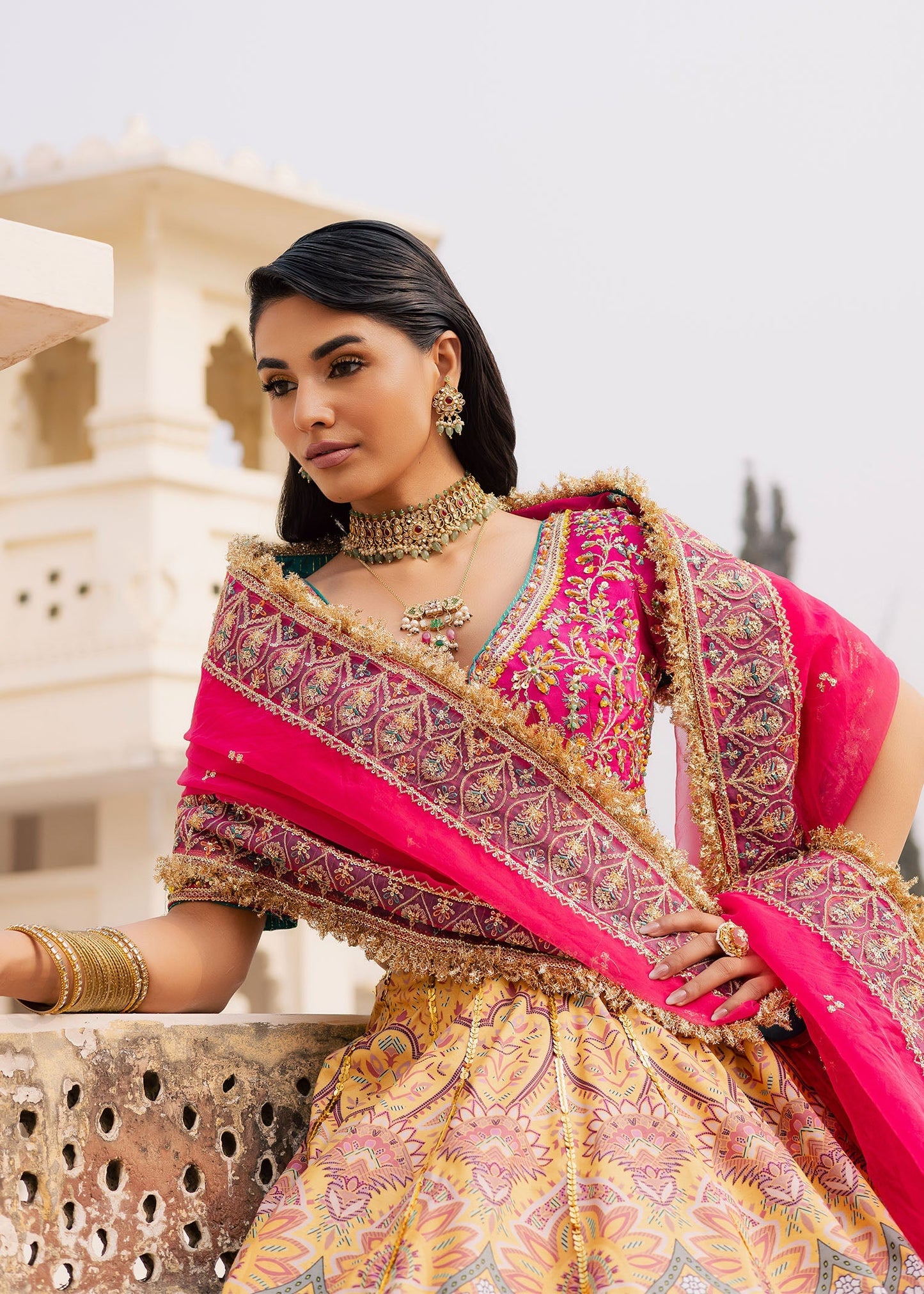 Maria Osama Khan | Khawabeedah Wedding Formals | Soraya - Dress - available at Maria Faisal in UK and USA.